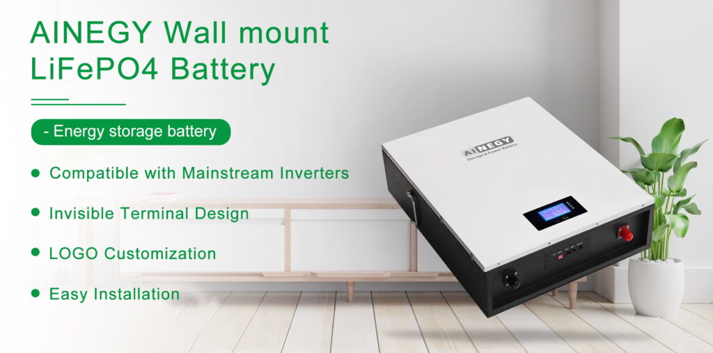 wall mounted energy storage battery